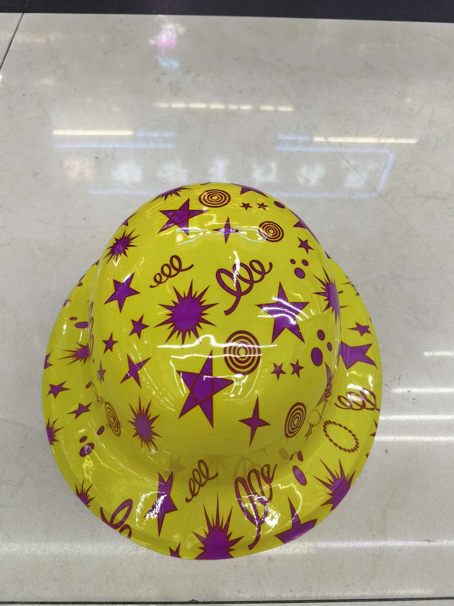 印花卡通小圆帽塑料多款式可选多颜色混搭可定制产品图