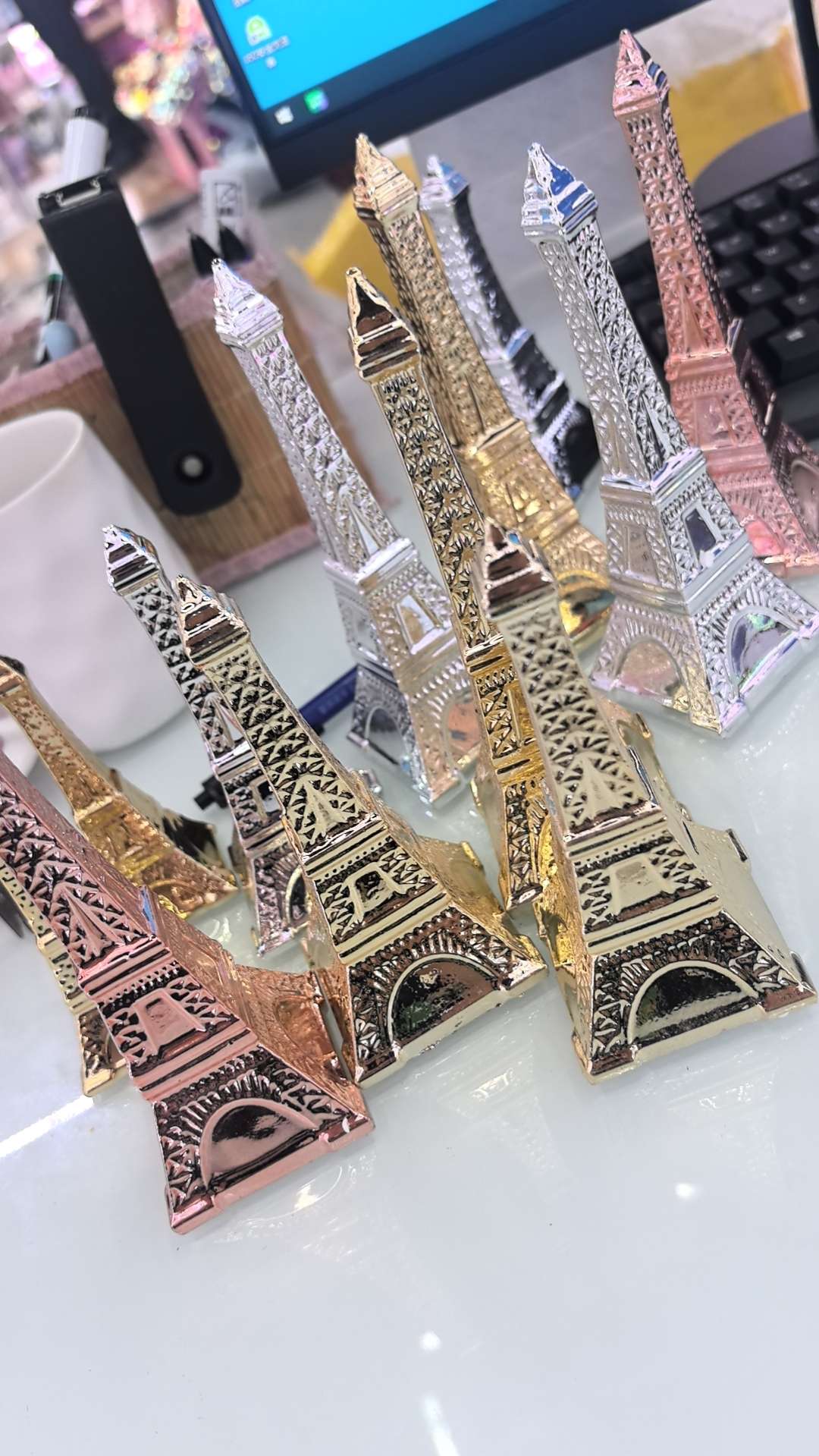 工艺品礼品装饰花瓶陶瓷青花瓷水培摆件木架创意家居摆设花瓶装饰