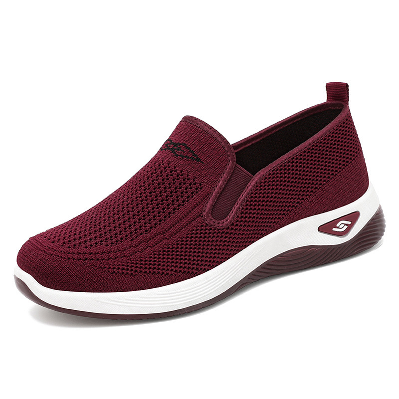 Women's autumn versatile shoes that won't get your feet tired, old Beijing cloth shoes, cross-border light, comfortable and casual shoes for middle-aged and elderly mothers Item Picture