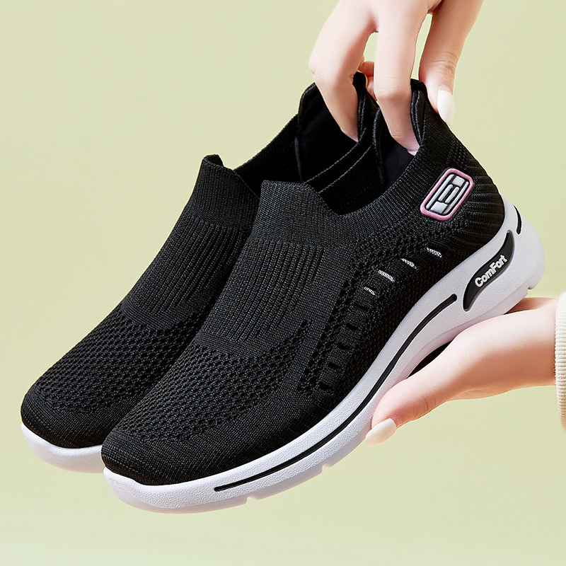 Feizhi soft-soled breathable single-shoe women's 2025 autumn new style export wholesale women's casual shoes, one-step women's shoes Application Scenario