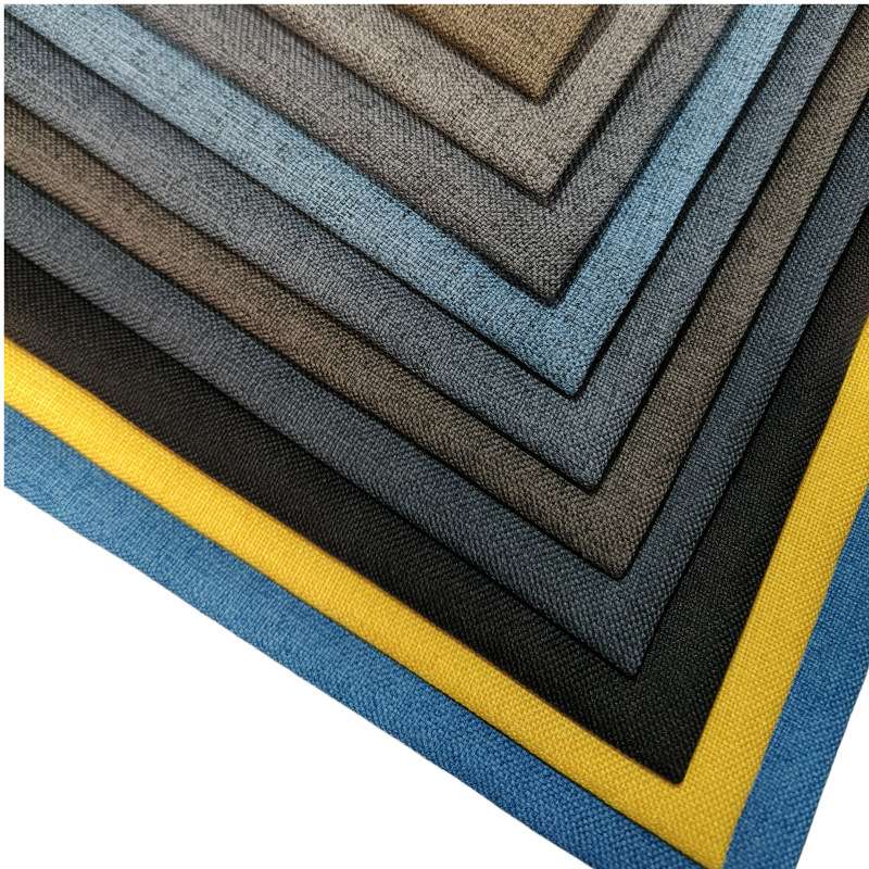 The manufacturer wholesals thickened fine linen fabric, imitation linen fabric, throw pillows, sofa throw pillows, bags, pet fabric, and coarse linen Item Picture