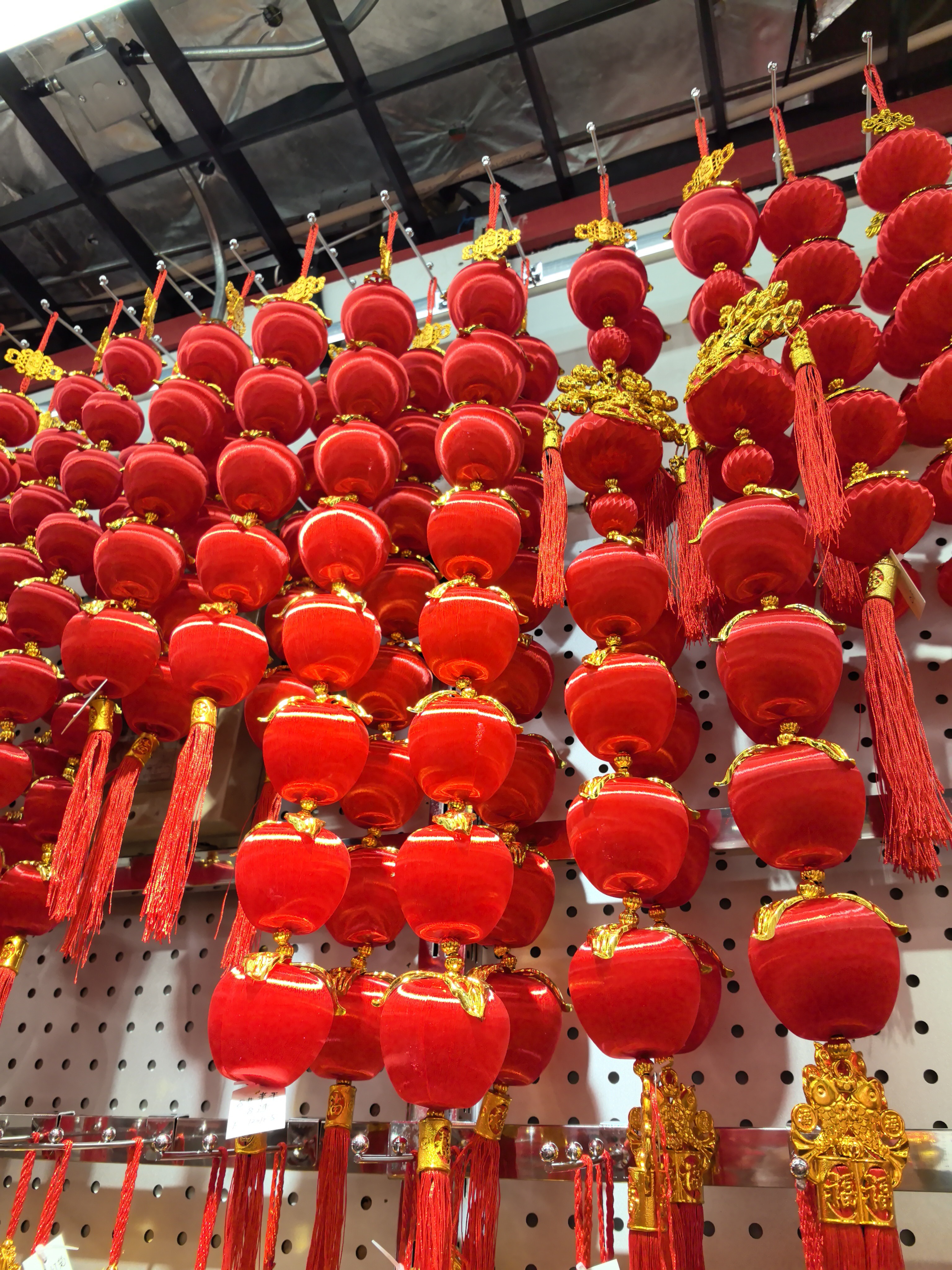 喜庆工艺，红红火火，氛围感拉满花环详情2