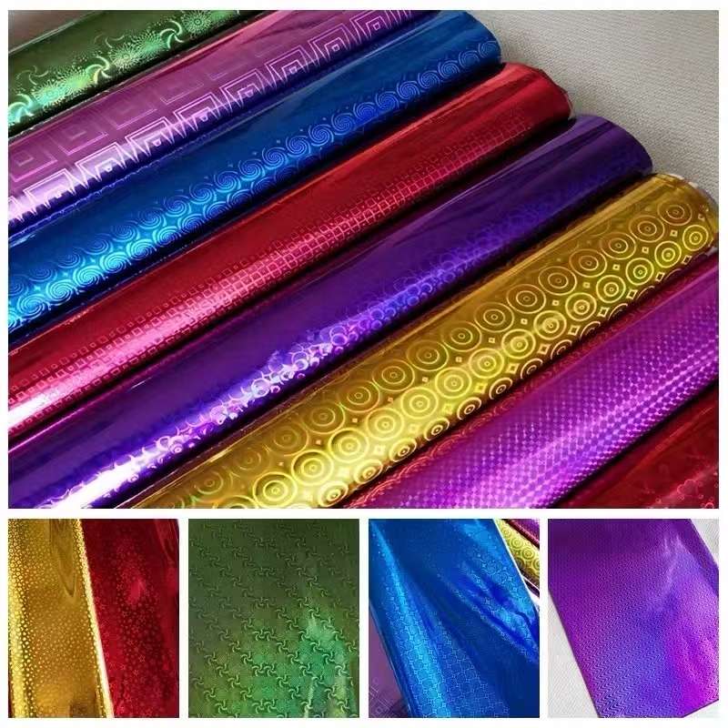 礼品包装纸，镭射礼品包装纸