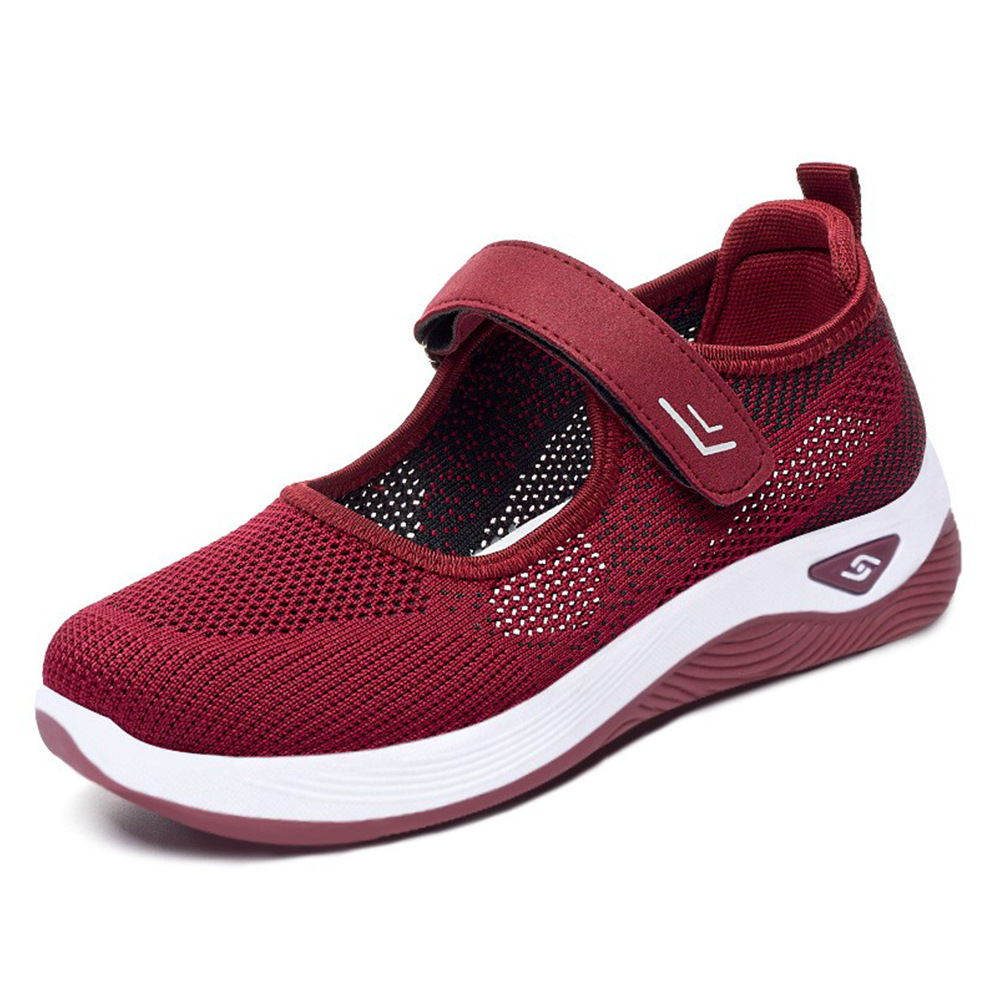 Spring and autumn new breathable and shallow Velcro walking shoes for women, sent by the manufacturer. Comfortable and casual shoes for children Item Picture