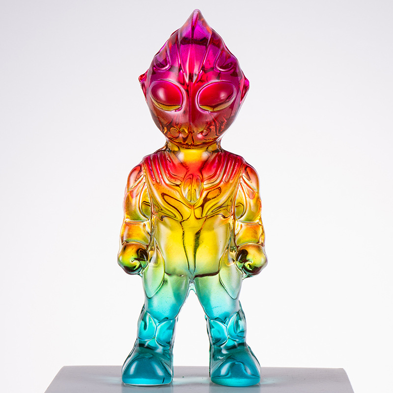 爆款水晶奥特曼模型，小朋友大男孩礼品炫酷玩具手玩摆件工艺品详情图3