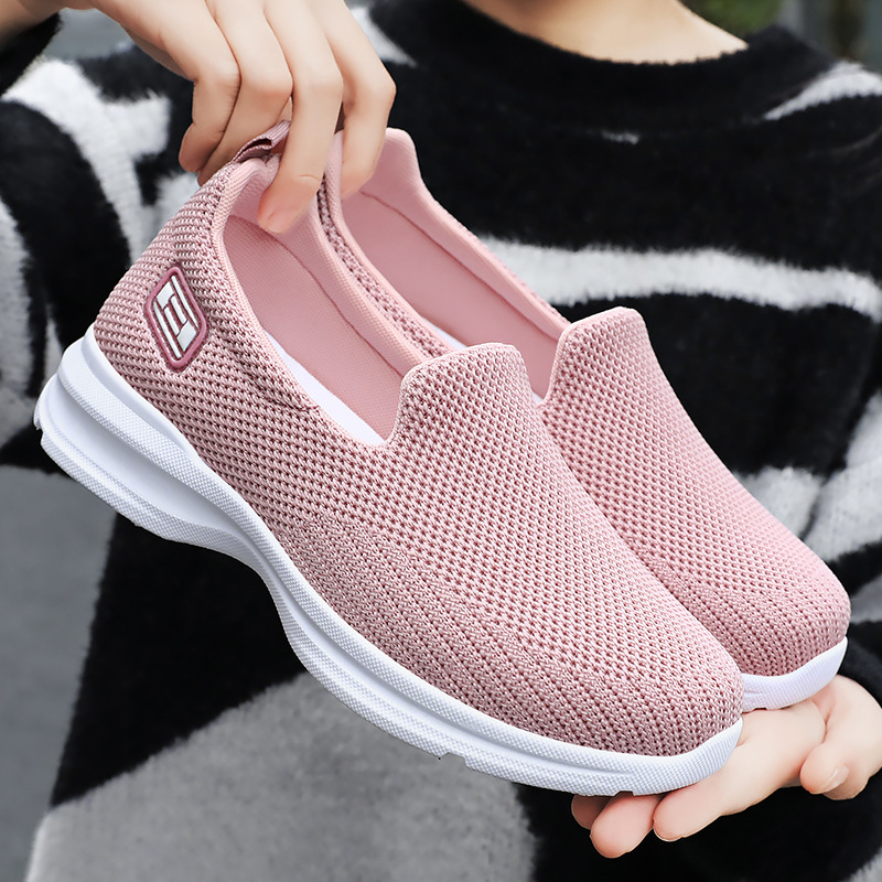 Kangtai Shoe Factory's 2025 autumn edition women's shoes cross-border temu consignment, casual, breathable, one-step mom shoes details Picture