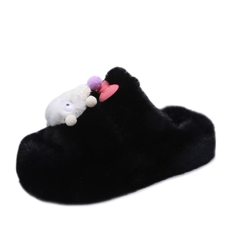 In the autumn and winter of 2025, there are some gentle and trendy Instagram slippers for women to wear at home. They are flat and fluffy Item Picture