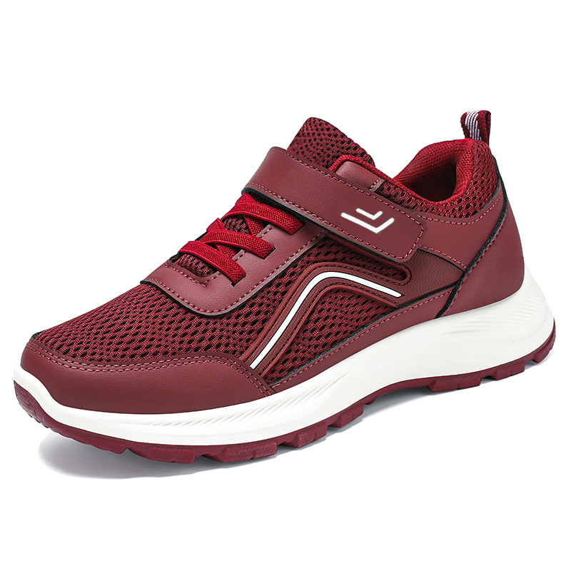 Women's shoes, versatile autumn new style walking shoes, casual parents' shoes, soft-soled sports shoes for middle-aged and elderly people Item Picture
