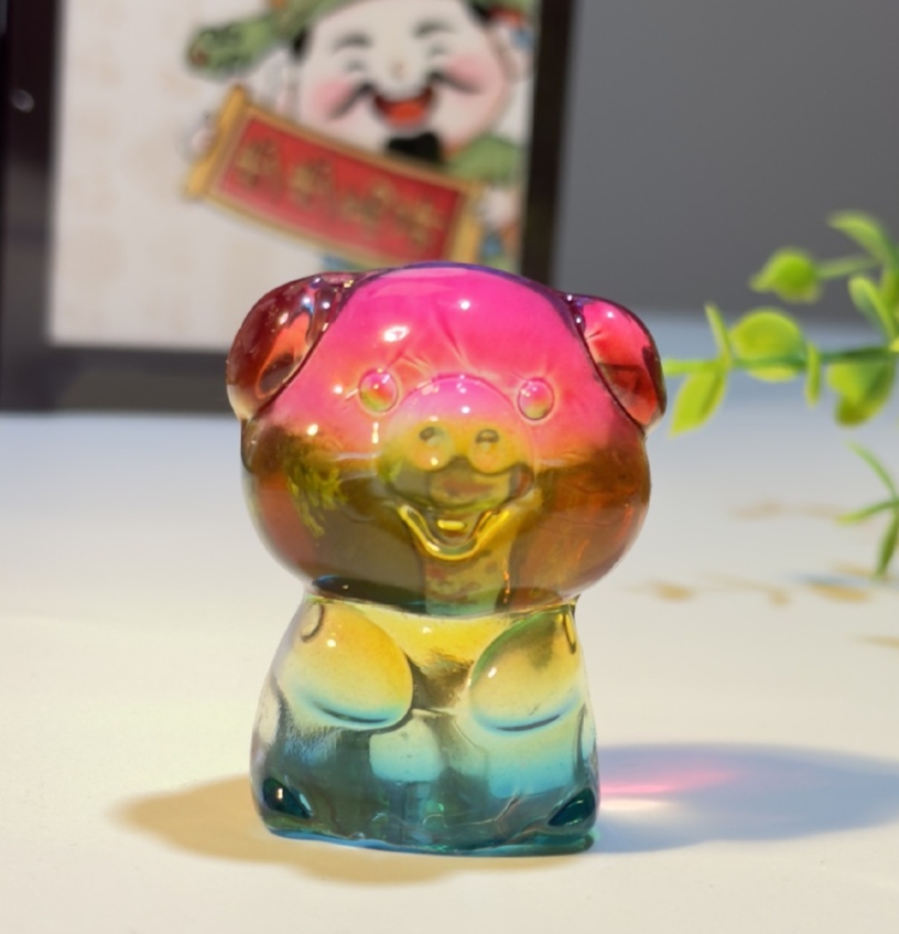 爆款压型水晶卡通水晶十二生肖系列，鼠牛虎兔龙蛇马羊猴鸡狗猪，生日礼品属性详情图6