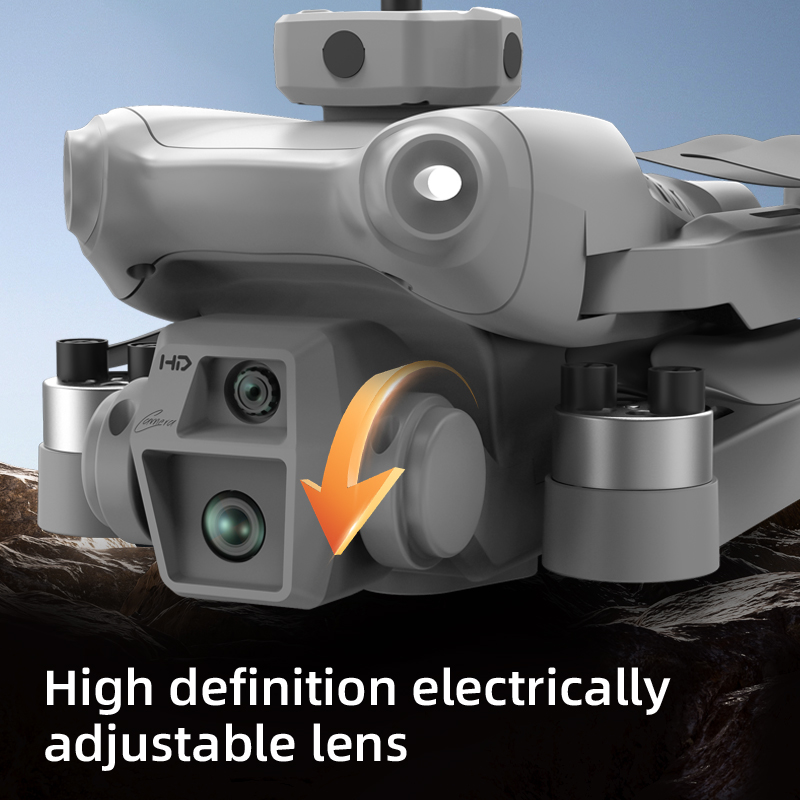 Foozac features lateral flight, headless mode, altitude hold mode, WiFi FPV (dual-lens switching function), and remote lens adjustment Specification image