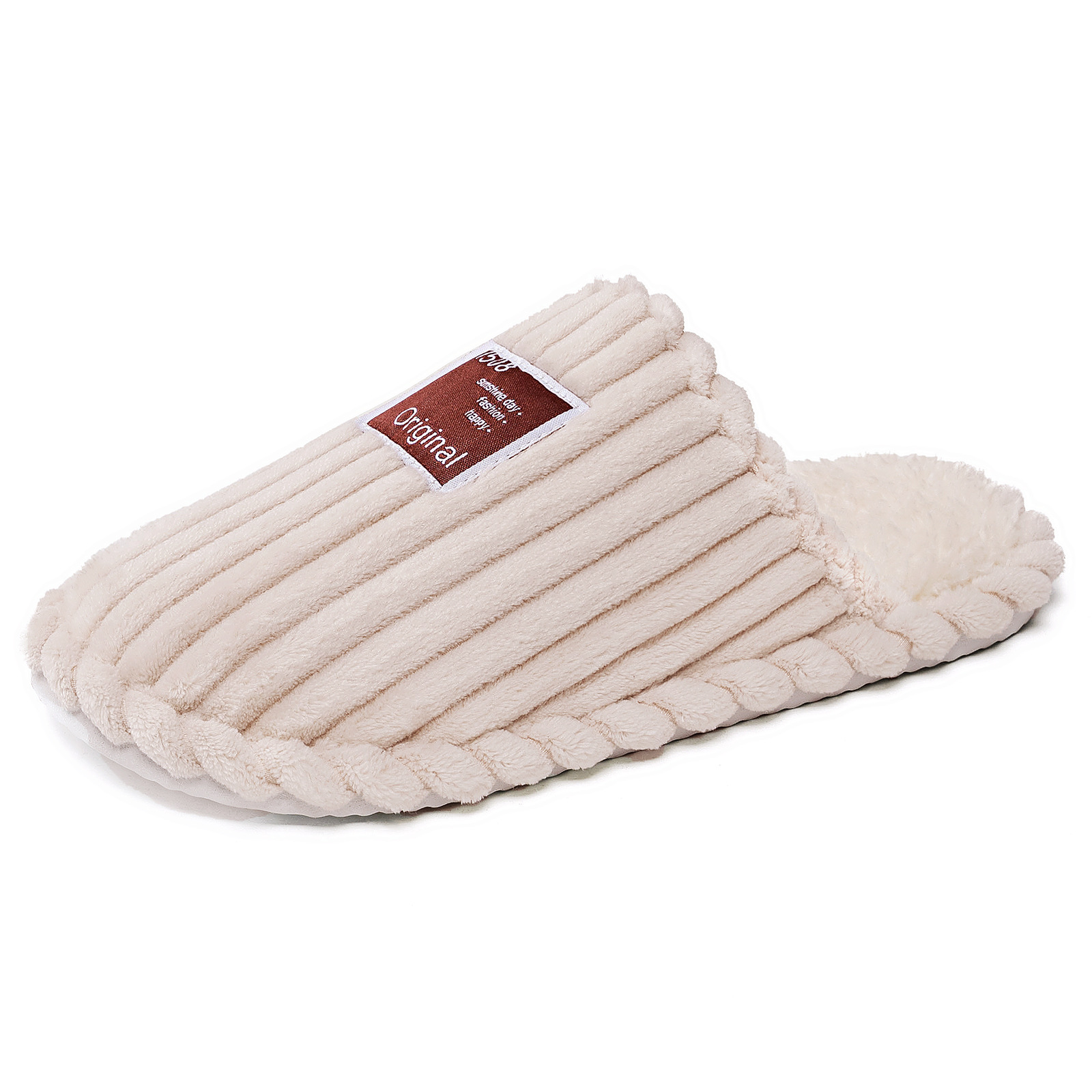 Women's shoes, cotton shoes, winter new style home cotton slippers, cross-border consignment, casual and versatile home slippers, one-step cotton slippers Item Picture