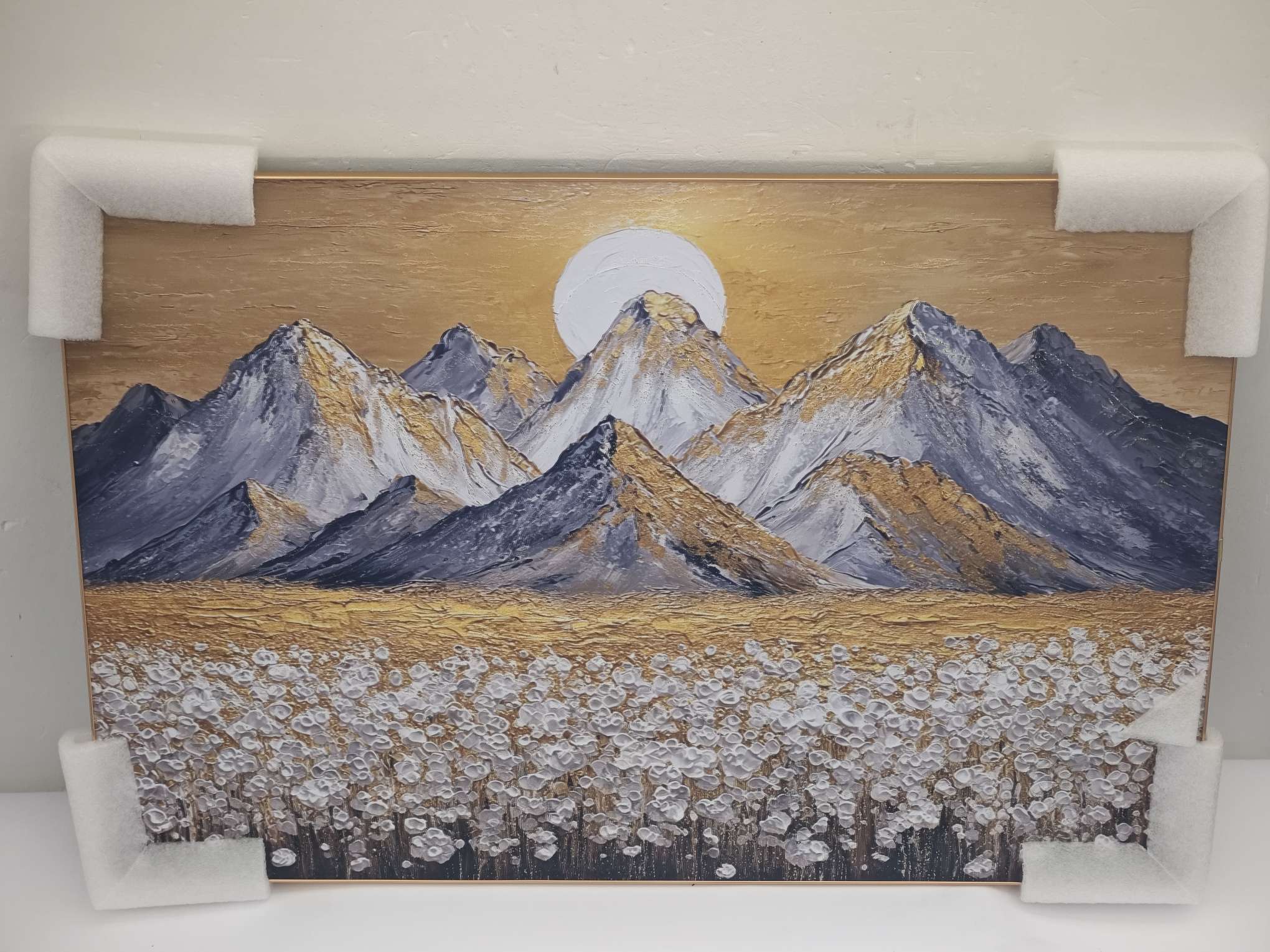 晶瓷画钻石画沙发肌理画相框详情图12