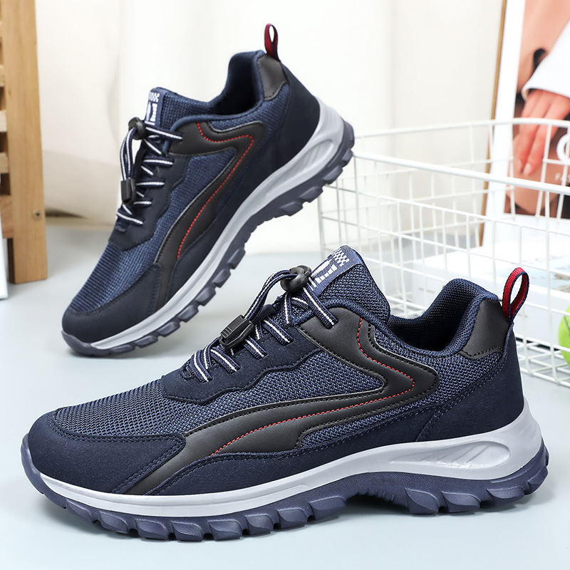 "Shoe Men 2025 Autumn Old Beijing Cloth Shoes Men's Walking shoes for Middle-aged and Elderly People Men's Casual Sports Shoes Dad Shoes. full figure