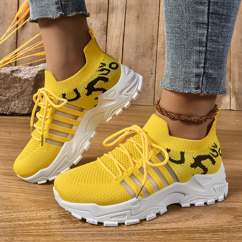 New autumn fashion dad shoes for women, mesh breathable Korean-style sports shoes, retro Forrest Gump shoes details Picture
