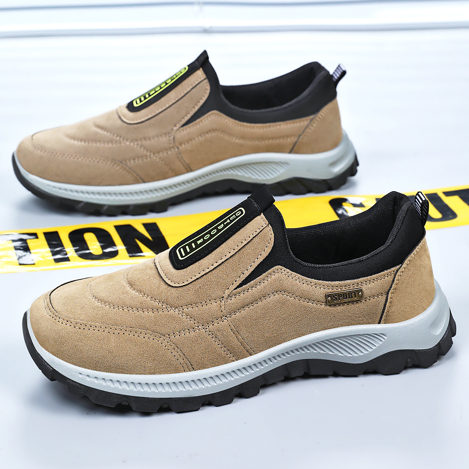Men's cross-border foreign trade outdoor hiking, cross-country, mountaineering and fitness walking shoes, couple style, one-step fashionable sports shoes Application Scenario