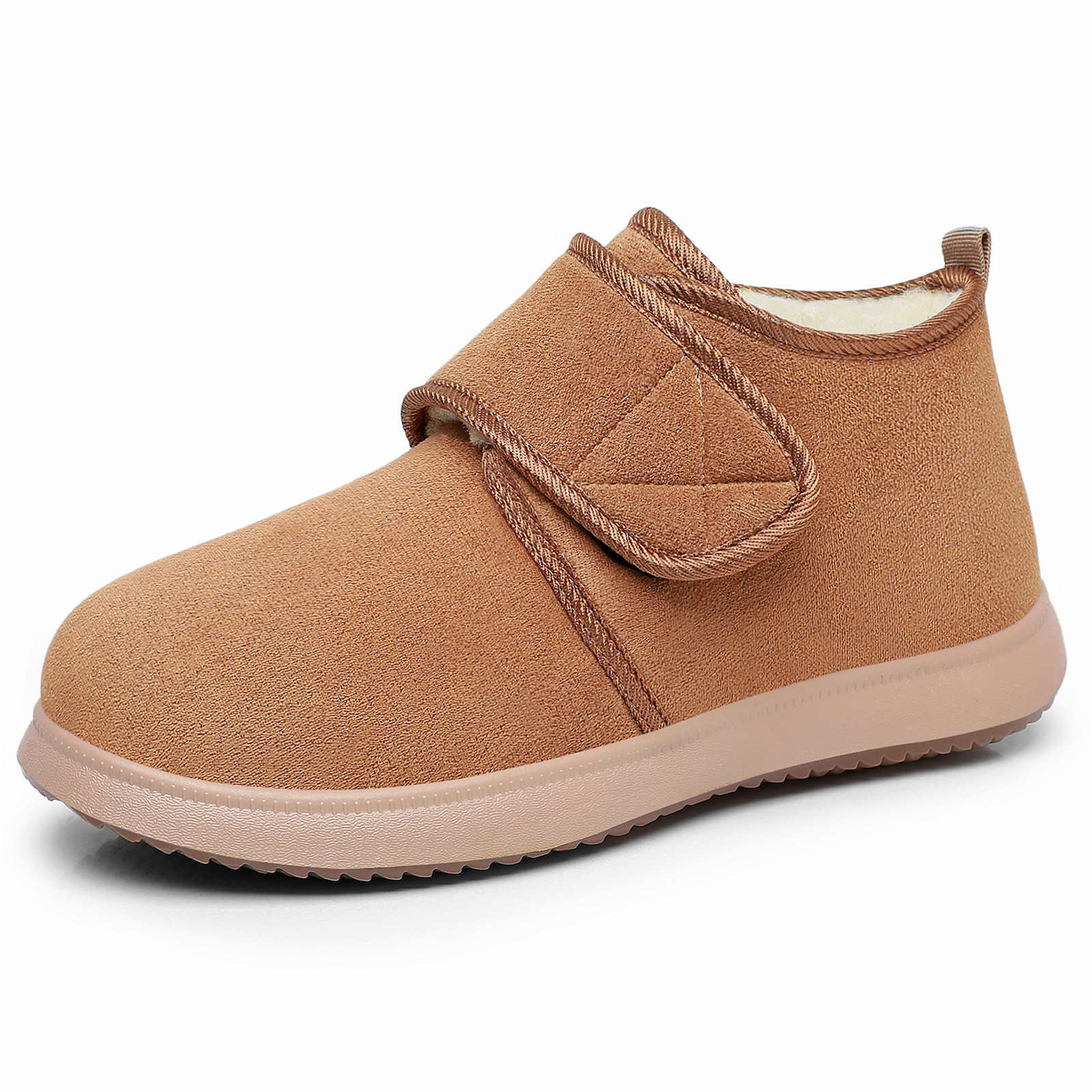New winter cotton shoes for women, thickened and fleece snow boots, casual and versatile, fashionable women's cotton boots, temu consignment cotton shoes Item Picture