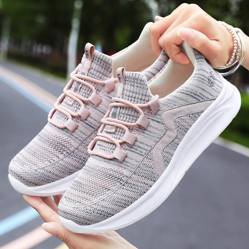 The new autumn 2025 Feizhi women's shoes are casual, comfortable, breathable and sporty women's casual single shoes details Picture