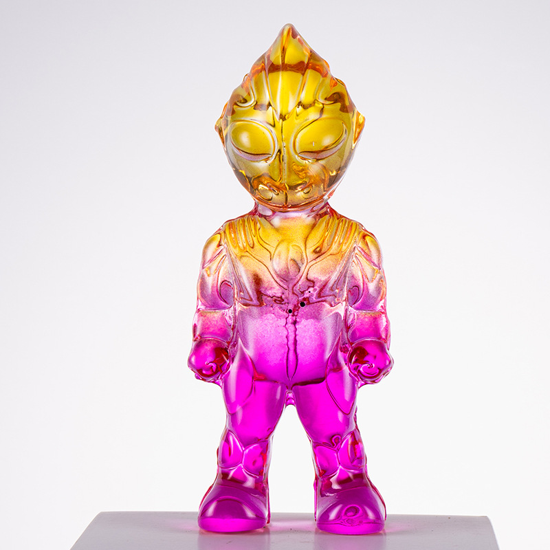 爆款水晶奥特曼模型，小朋友大男孩礼品炫酷玩具手玩摆件工艺品详情图4