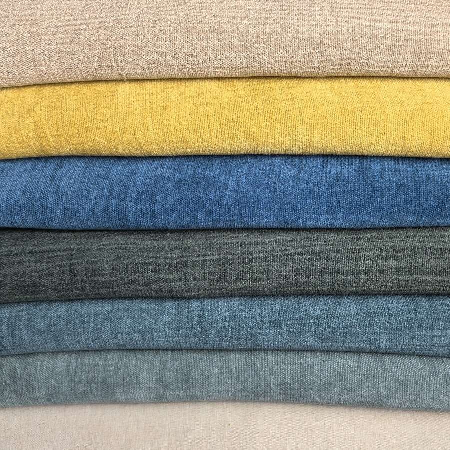 Double-sided colored woven Chenille fabric sofa and pillow fabric manufacturer, high-end composite fabric thickened solid color Application Scenario