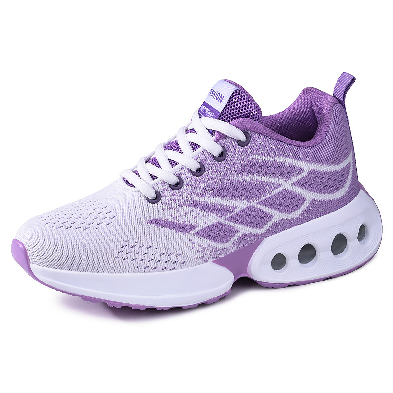 New generation of women's sports single shoes, soft-soled comfortable air-cushioned shoes, breathable single shoes, cross-border women's shoes, large-sized running shoes Item Picture