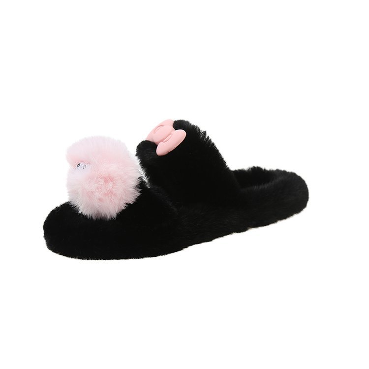 2025 Niche Instagram trendy girl heart cute, creamy, anti-slip, flat, versatile, casual outerwear slippers Item Picture