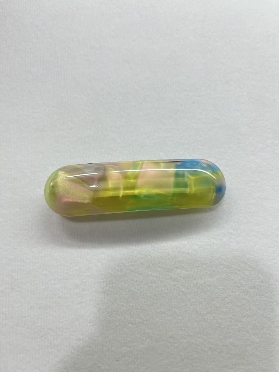 Fashionable and simple spring clip edge clip acetic acid eco-friendly hair clip detail image 9