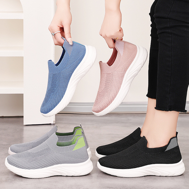 Women's shoes, breathable mesh, new mom shoes, middle-aged and elderly walking shoes, old Beijing cloth shoes, sports and casual shoes Specification drawing