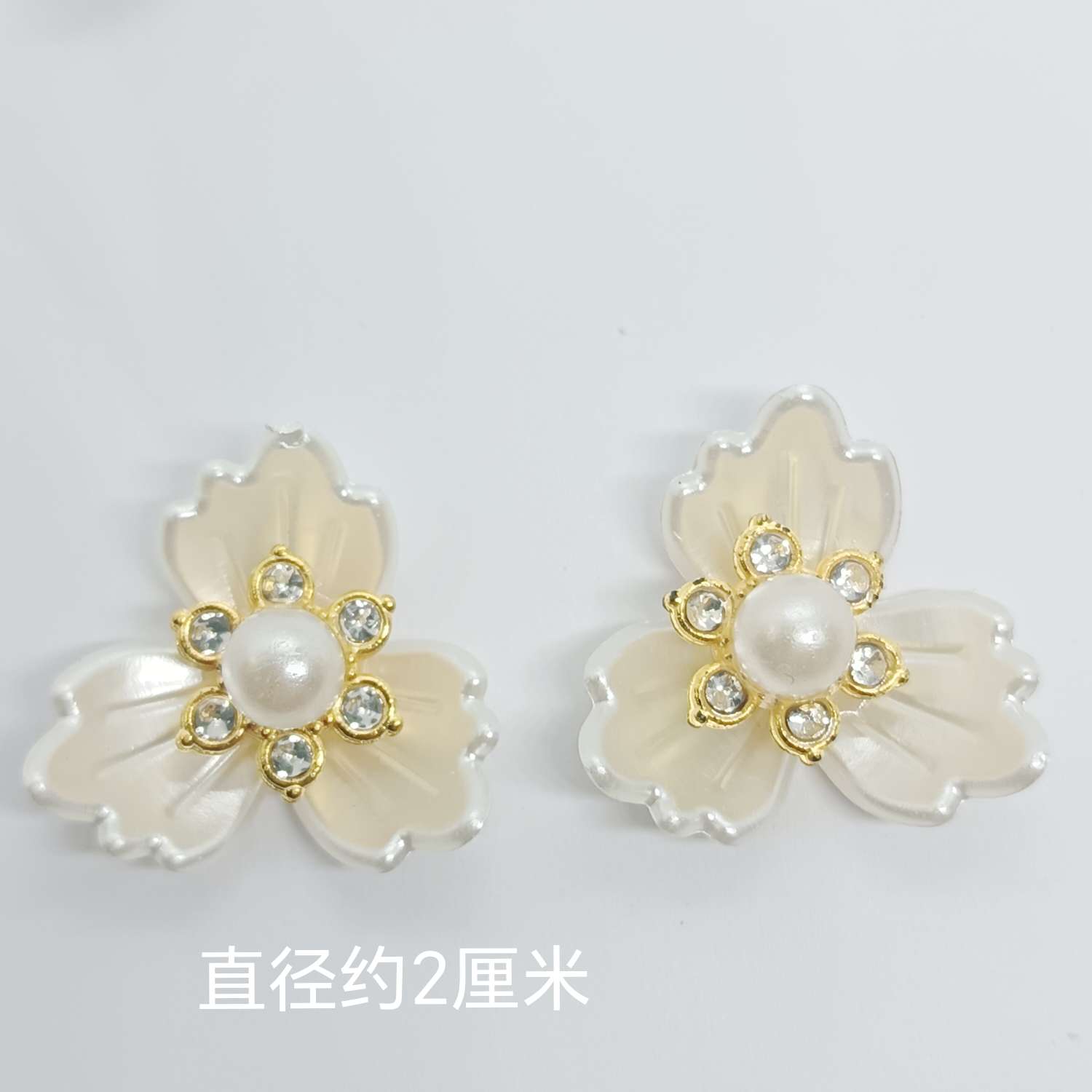 饰品配件树脂材料宋锦diy铃铛装饰品手工制作配件多色任选细节图