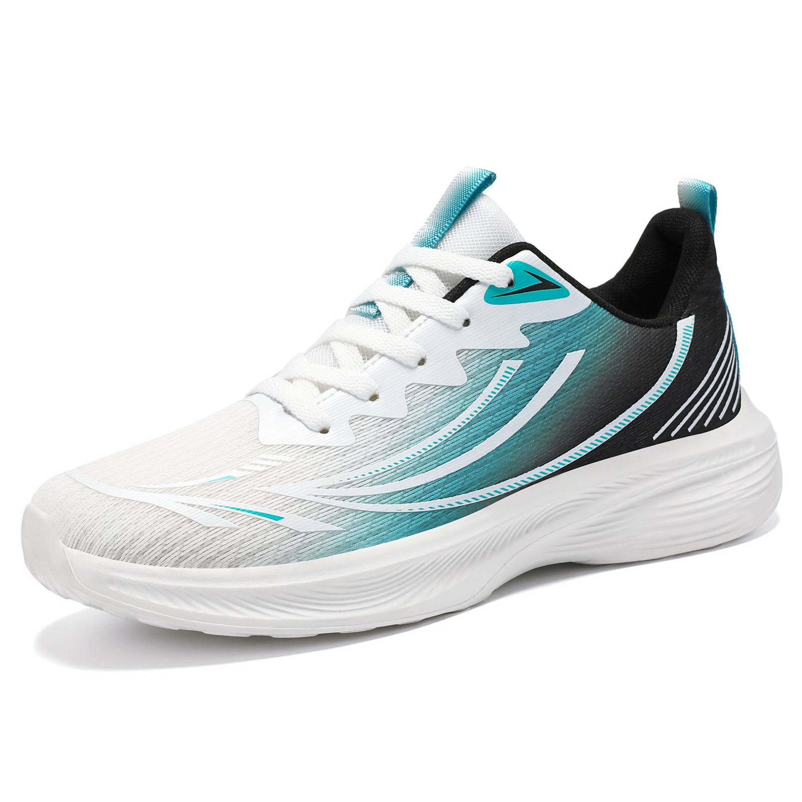 Men's shoes, sports shoes, fashionable and versatile, breathable mesh shoes, comfortable and trendy single shoes, soft soles, not tiring to the feet, running shoes Item Picture