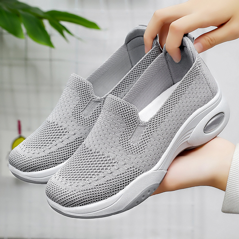 Shoes Women 2025 Autumn New Single shoes, casual, breathable, cross-border women's shoes, fitness walking sports shoes for middle-aged and elderly mothers details Picture