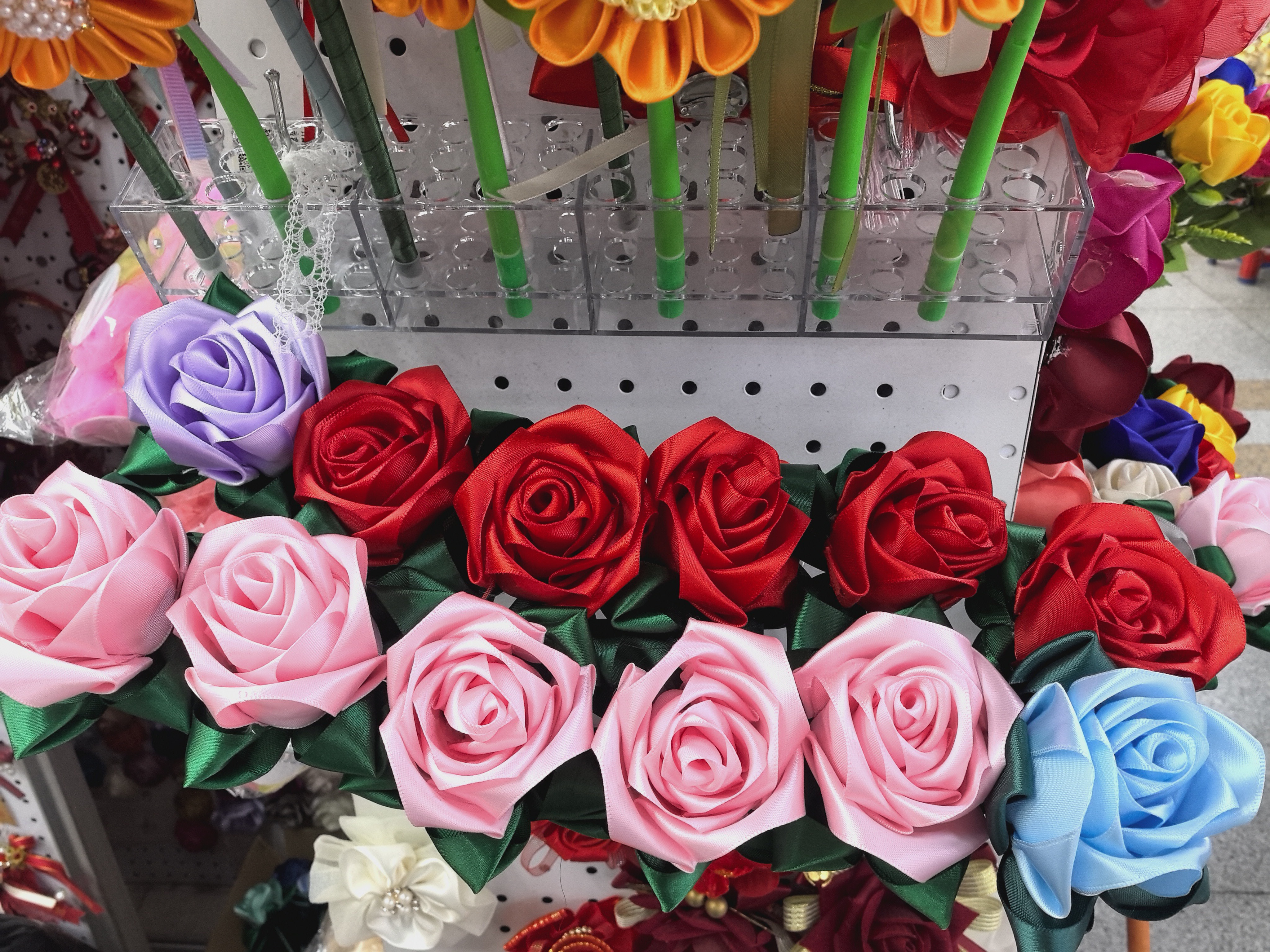 玫瑰笔签字笔文化用品签名书签工艺精美文具礼品纪念品多款可选签名笔签名笔