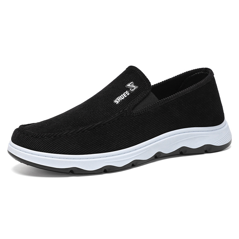 Men's shoes 2025 Autumn New style distribution Men's shoes, casual canvas shoes, one-foot dad shoes, comfortable single shoes wholesale Item Picture