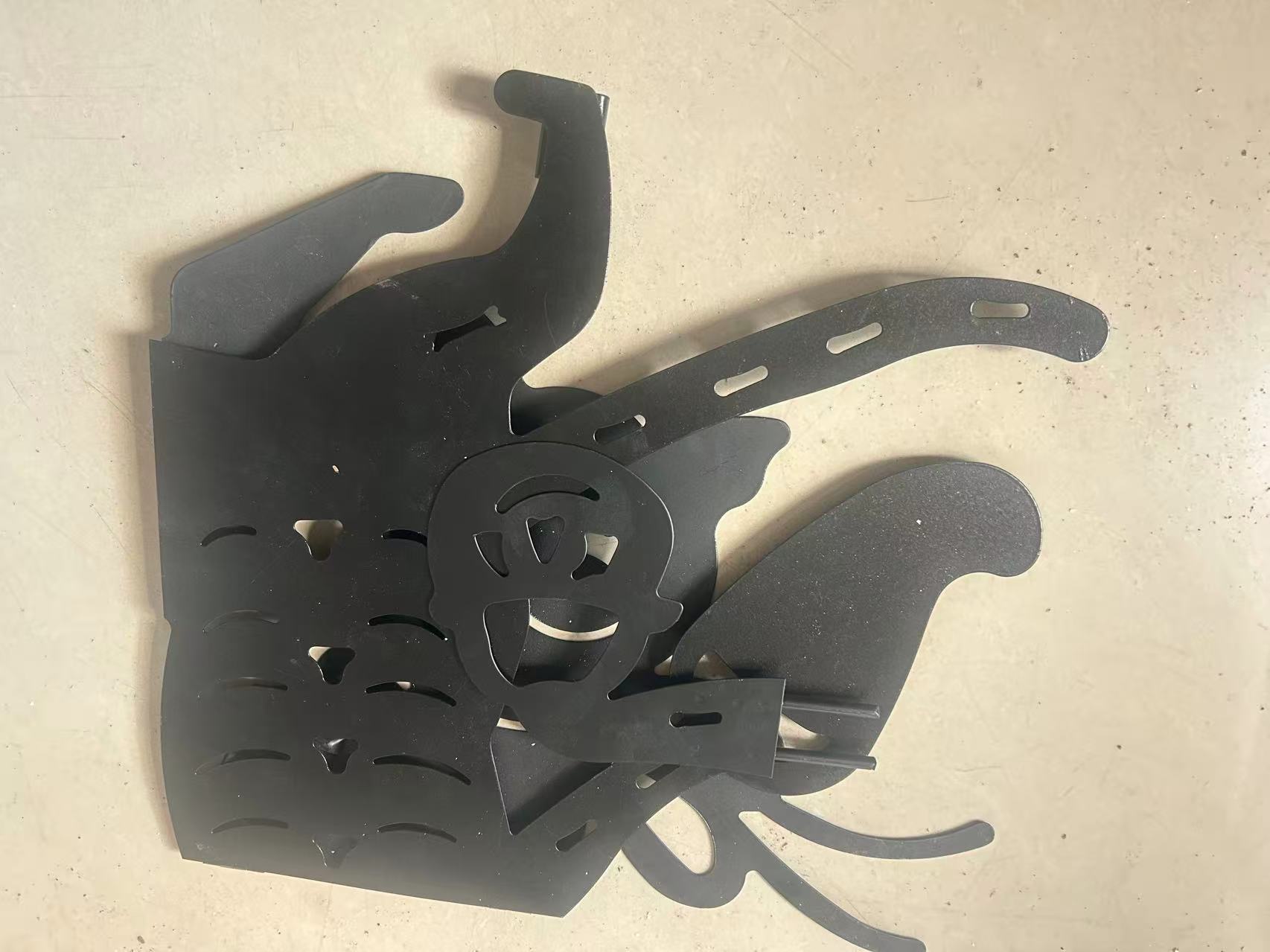 皮革托盘家居/托盘/贝壳托盘/仿皮托盘/托盘贝壳细节图