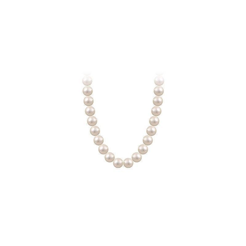 Shi Family Pearl Necklace, a high-quality imitation pearl necklace for the general public, with a light luxury design and a perfect round 2025 new style. It's a versatile bestseller detail image 10
