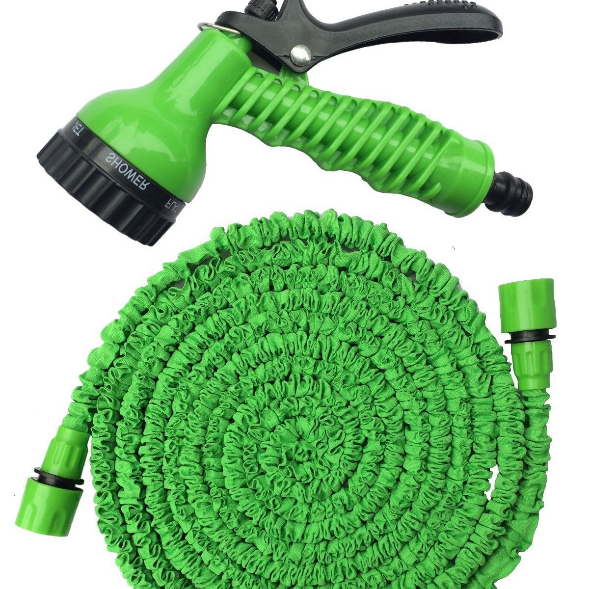 Cross-border exclusive garden Magic telescopic water pipe set, household high-pressure car wash water gun, watering and gardening water pipe details Picture