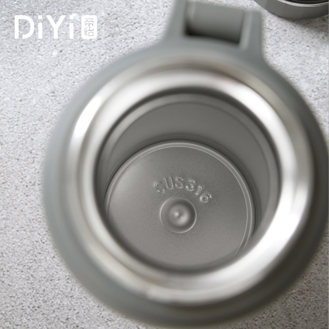 Classic style, evergreen cup type DY-BW1313 Diyi Yuntu Vacuum Cup 800ml, 304+316 food safety grade material, powder-coated paint surface, wear-resistant and scratch-resistant pic 6