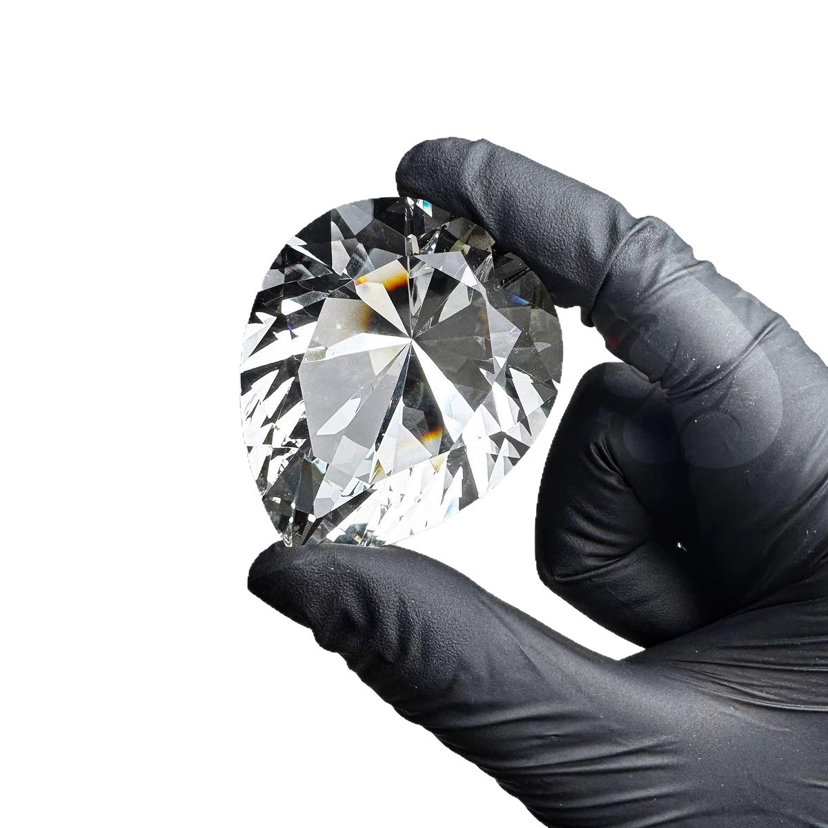 Bestseller crystal Heart of Africa ❤️ crystal collection, props and ornaments model, Delta Operation peripheral 1:1 crystal heart of Africa diamond detail image 6