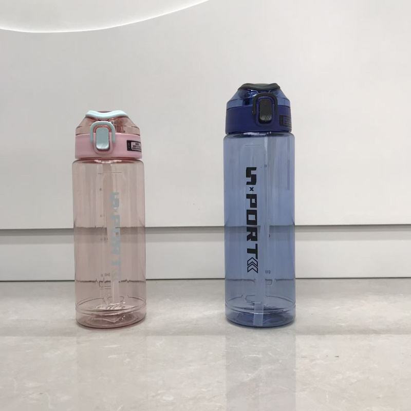 「SPORT大容量运动水杯 带吸管便携随手杯 男女学生夏季高颜值防漏塑料水壶」详情4