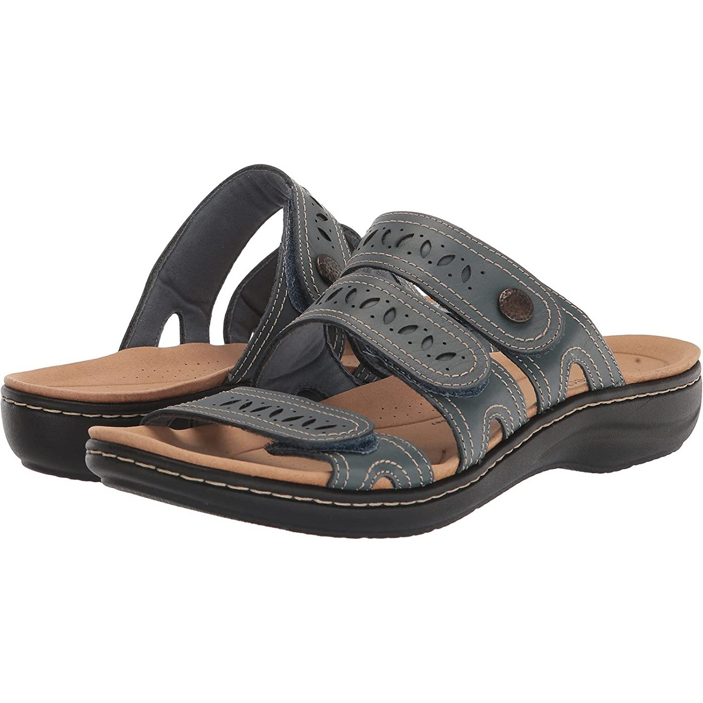 2023 New wish Independent Station cross-border large-sized sandals, European and American fish-mouth wedge heels, retro wedge heels sandals for women Item Picture
