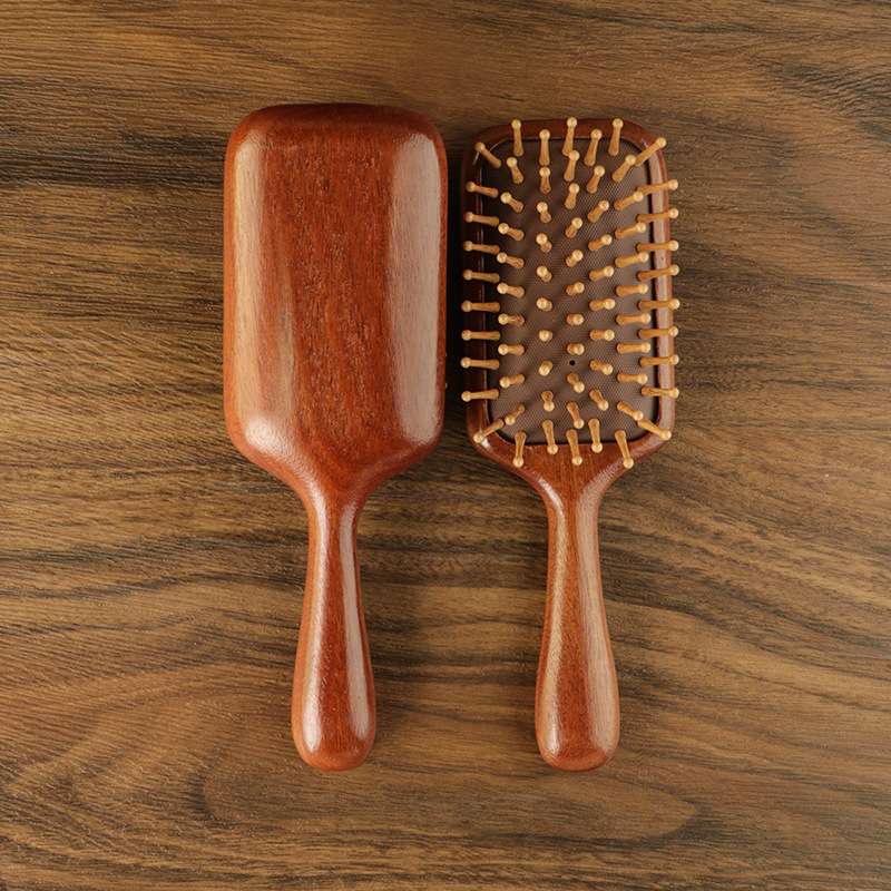 Beauty care, makeup, beauty tools, air cushion comb, wooden comb, small massage comb, hair comb, hair comb, air cushion comb, portable comb, hair care comb, air cushion comb, massage comb, sandalwood comb detail image 8