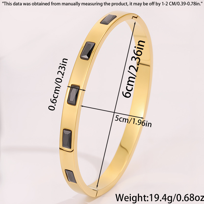 Stainless steel bracelets will be popular in 2025