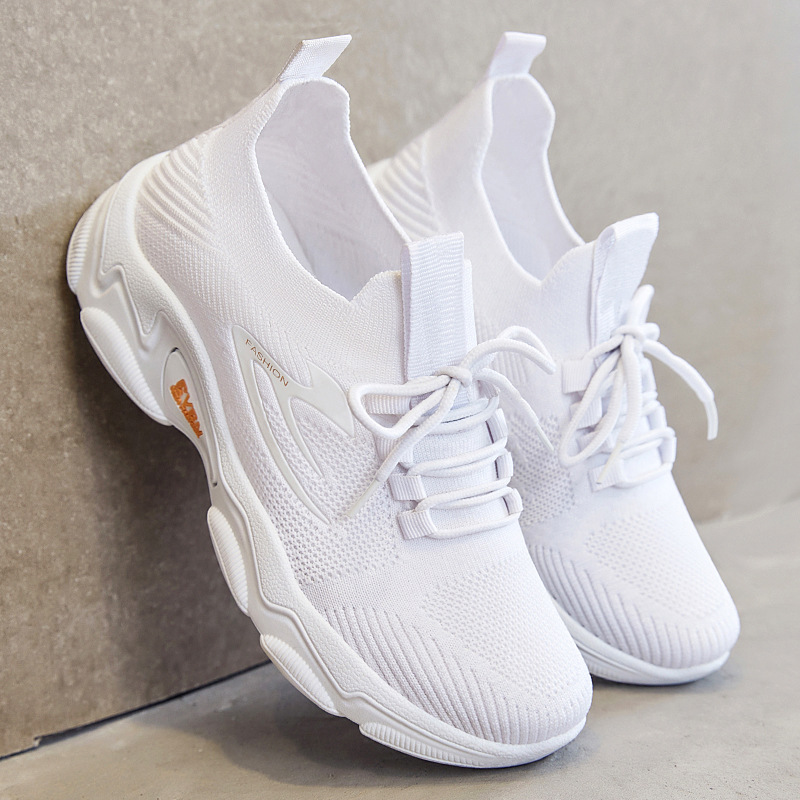 Shoes for Women 2025, foreign trade women's shoes, casual shoes, fashionable running shoes, Feizhi breathable sports shoes, women's casual and versatile details Picture