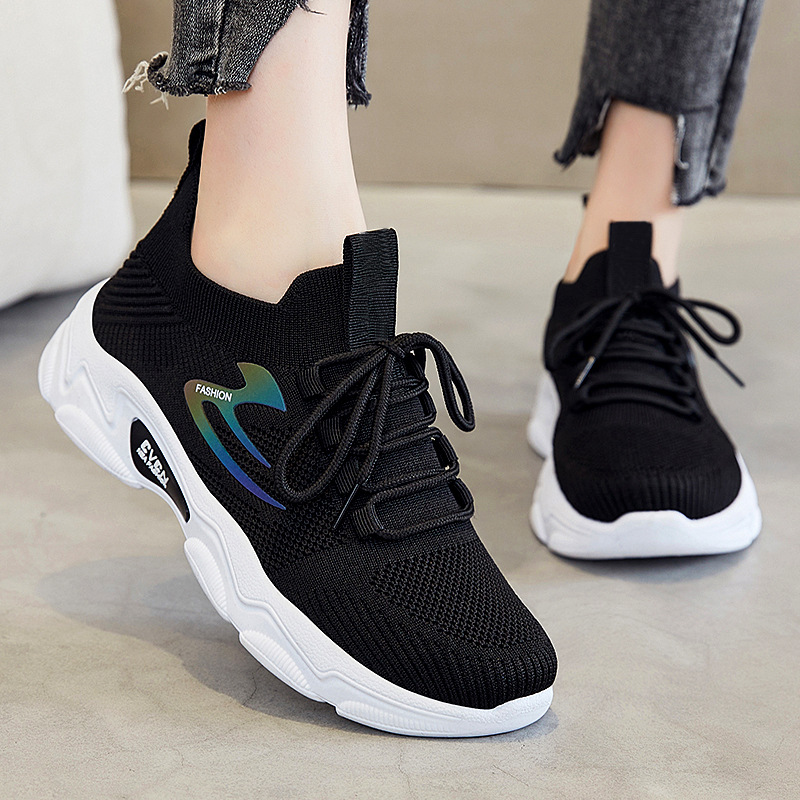 Shoes for Women 2025, foreign trade women's shoes, casual shoes, fashionable running shoes, Feizhi breathable sports shoes, women's casual and versatile full figure