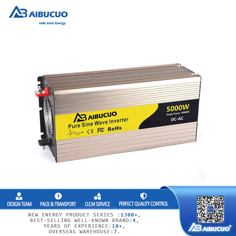 AIBUCUO Jubo high-quality automotive pure sine wave inverter 5000W automotive power converter inverter