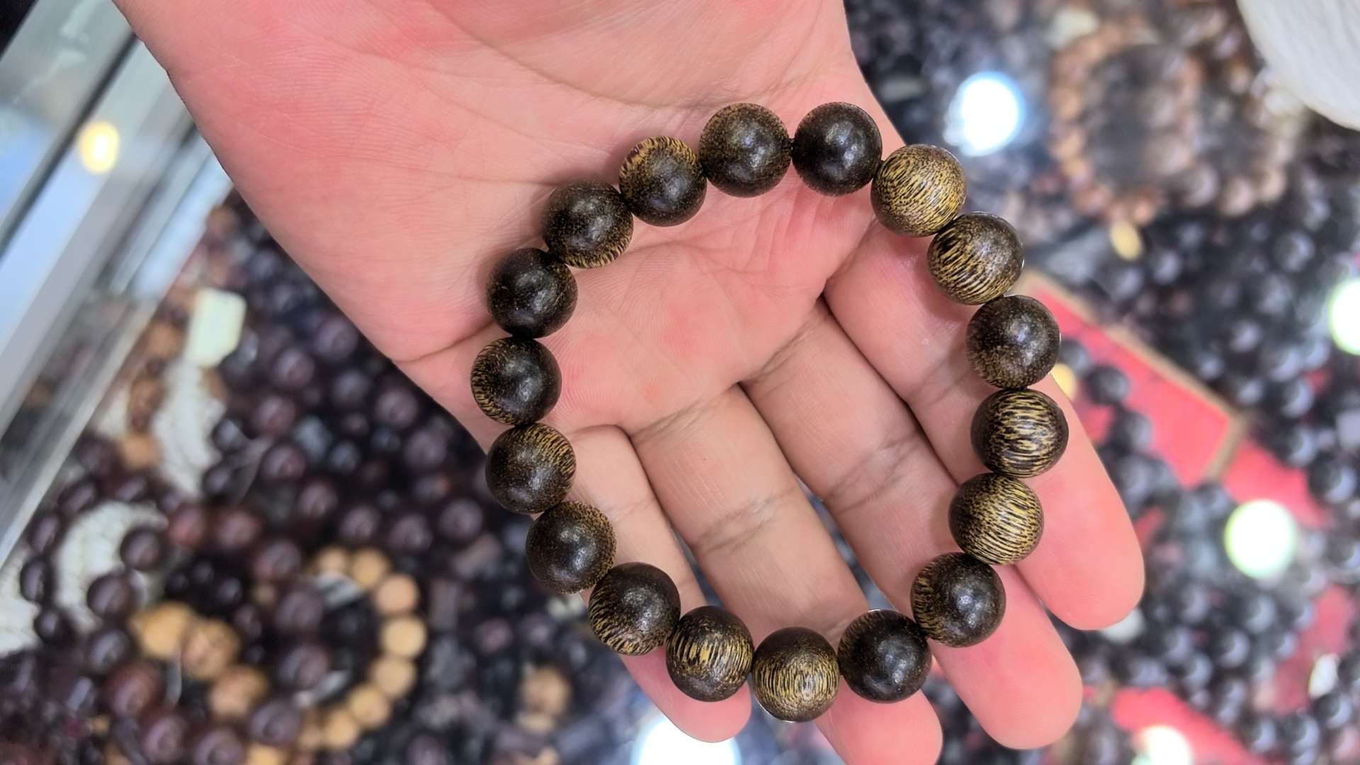 工艺品礼品木质夹佛具黄花梨手饰小叶紫檀桌面摆台工艺品收藏沉香木手链