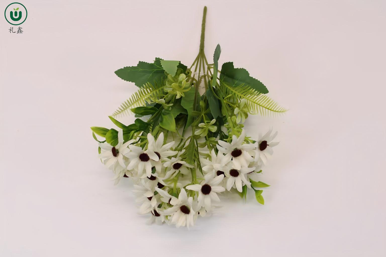 Five-headed small-clawed chrysanthemum simulation handicrafts, creative display items, gifts, home decorations, handicrafts, collectibles, multiple choices detail image 6