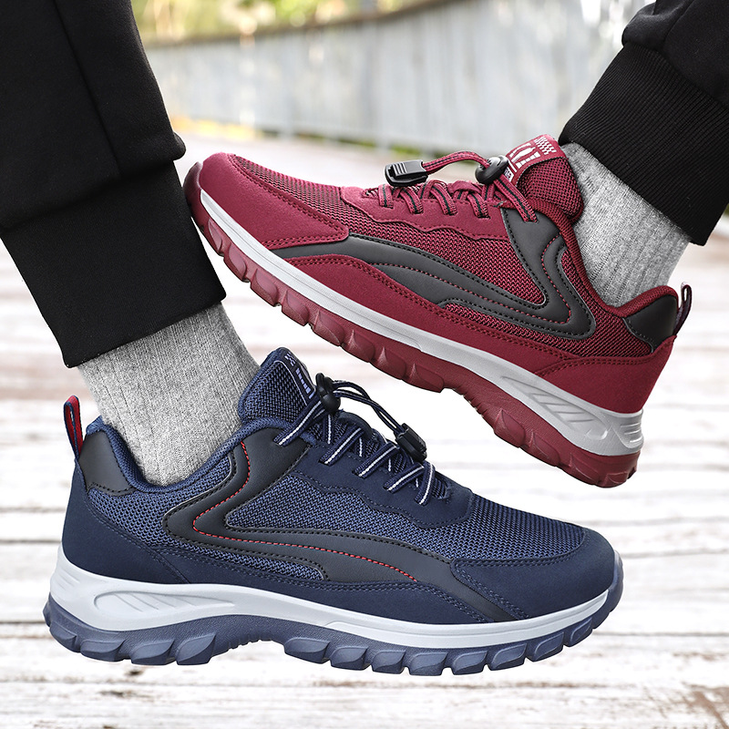 New women's shoes, cross-border sports shoes, couple's casual shoes, and hiking shoes for the elderly in the autumn of 2025 Specification drawing