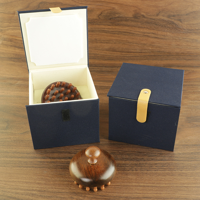 Beauty care, makeup, beauty tools, air cushion comb, wooden comb, small massage comb, hair comb, comb care products, 28-tooth fine-tooth massage comb, meridian brush, sandalwood comb detail image 10