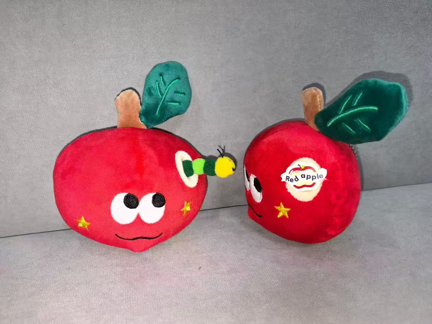 Best-selling surprise red Apple plush pendant Specification image