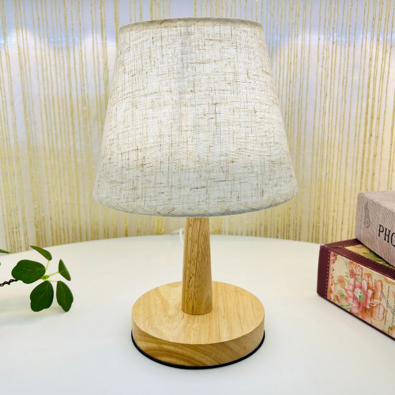 原木简约风百搭木艺家居装饰 卧室 书房照明灯 精致小夜灯 凯威灯饰 KW7100